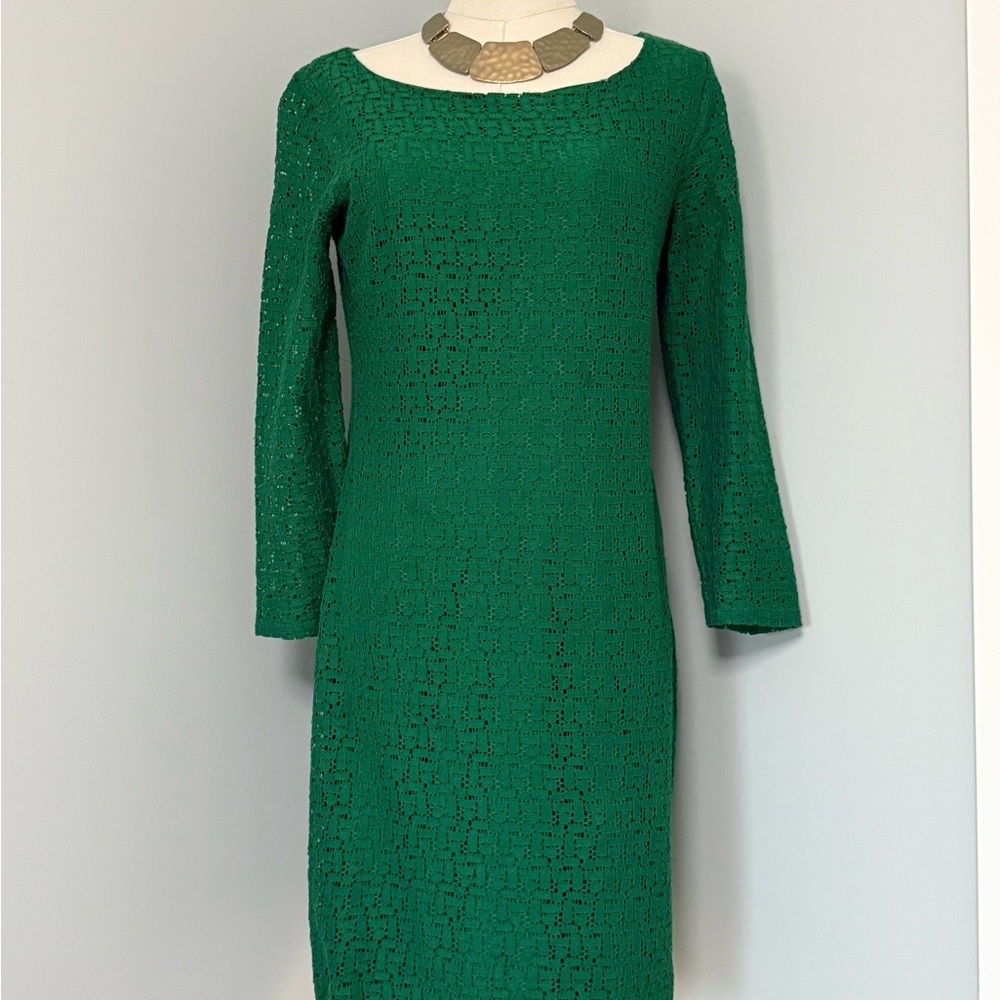 Banana Republic Green Lace Dress| Size 6 |Perfect for St. Patrick’s Day & Easter